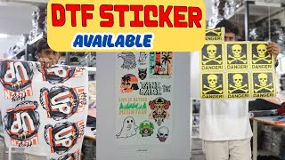Dtf Sticker Available !! mywholesaler.in