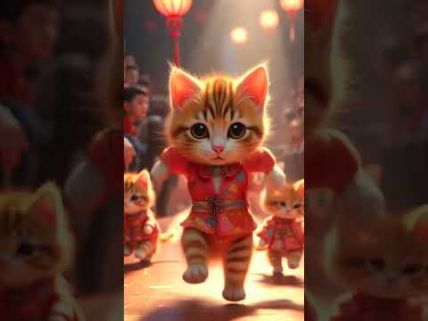 猫の動画サムネイル - AIcatdance#shorts #funny #catdance#dance#猫#ダンス