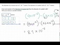 Scientific Notation and Word Problems
