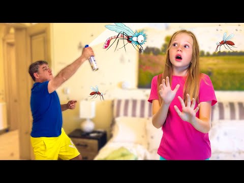 Nastya teaches how to stay healthy in the summer - Summer safety rules for kids