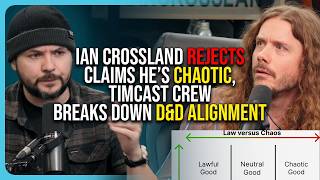 Ian Crossland REJECTS Claims He’s Chaotic, Timcast Crew Breaks Down D&D Alignment