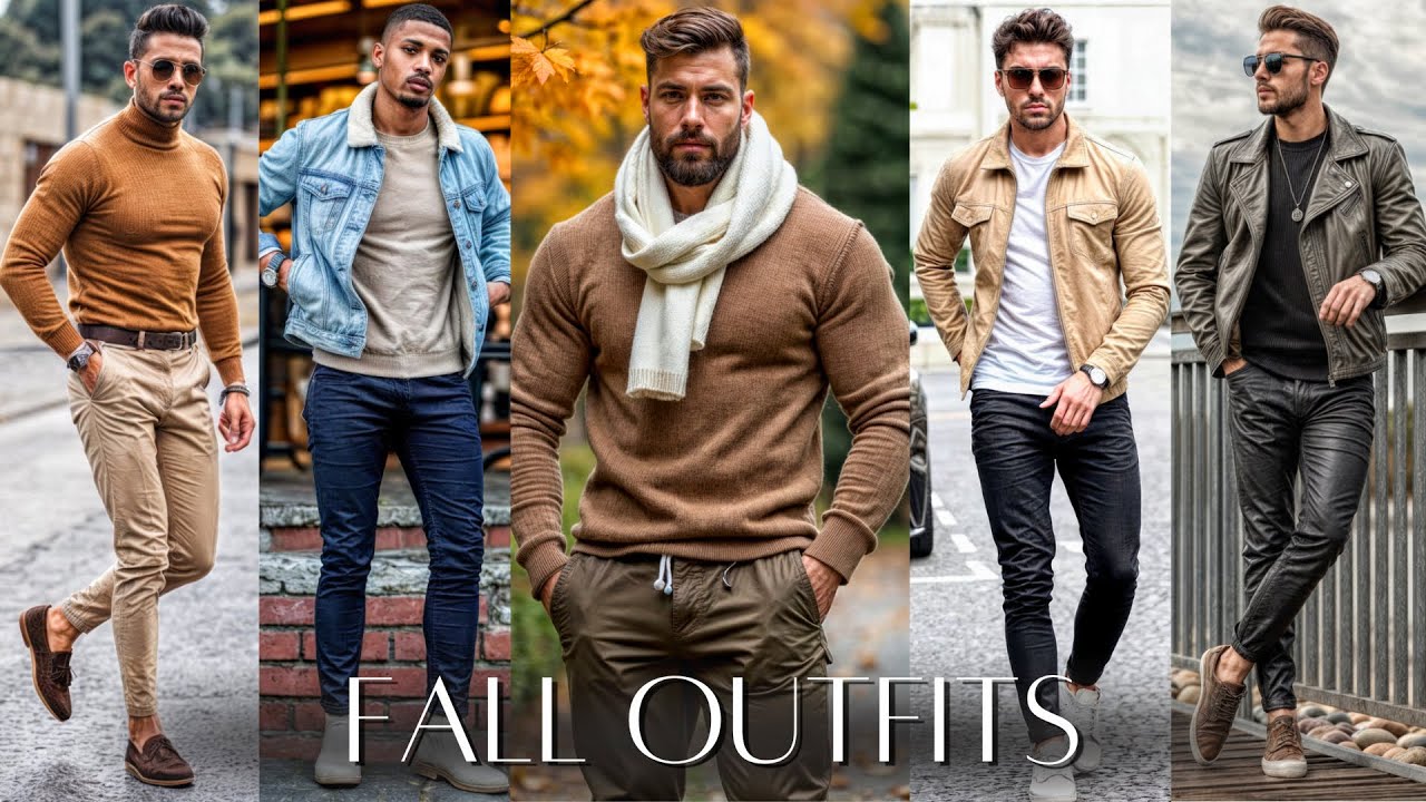 Latest Fall Outfit Ideas For Men | Men’s Fashion And Outfit Ideas | Fall And Autumn Outfits 2024