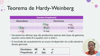 Aula Teorema de Hardy-Weinberg