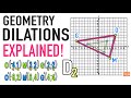 Exploring Geometry Transformations: Dilations and Scale Factors