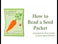 Seed Packet Information and Gardening Practices