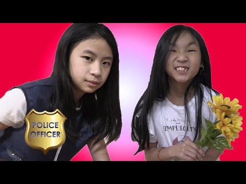Pretend Play Police No Picking Flowers