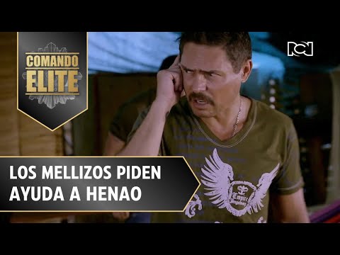 Uno de los Mellizos obliga a Henao para que lo ayude a escapar | Comando Élite