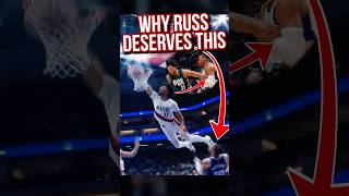 Russell Westbrook Deserves to get DUNKED ON 💀🔥 #shorts #nba #russellwestbrook