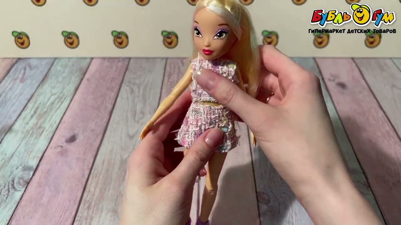 Кукла Стелла Winx со съемными крыльями - видео