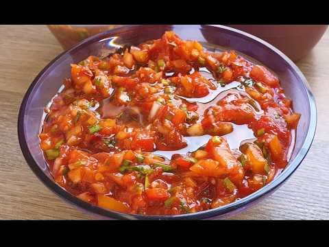 Витаминная салатная закуска к плову или к свежему хлебушку!