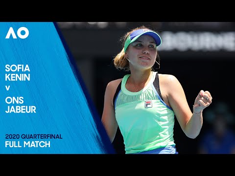 Sofia Kenin v Ons Jabeur Full Match | Australian Open 2020