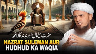 Hazrat Suleman Aur Hudhud Ka Waqia | Mufti Tariq Masood
