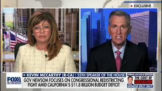 Speaker McCarthy Joins Maria Bartiromo (1/2)