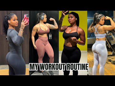 FULL WEEK OF WORKOUTS | Current split, How to be consistent, My transformation, etc