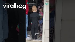 Adorable 5-Year-Old's Valentine Surprise || ViralHog