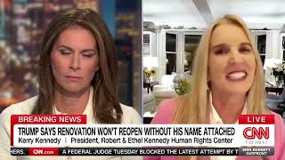 Kerry Kennedy slams Trump administration's move to shut down Kennedy Center