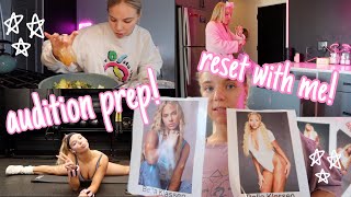 |VLOG| Weekly Reset, Audition Prep, & Just Doing Girl Things!