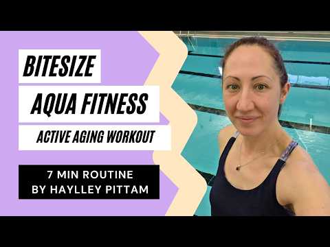Aqua Fitness Active Aging Workout, Aqua Senior Workout