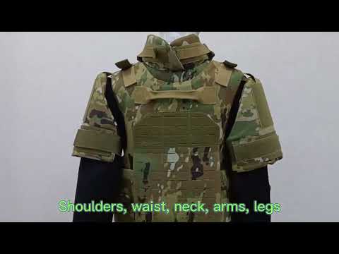 TacticalXmen Level IIIA Full Protection Tactical Body Armor Full Set #tacticalxmen #platecarrier