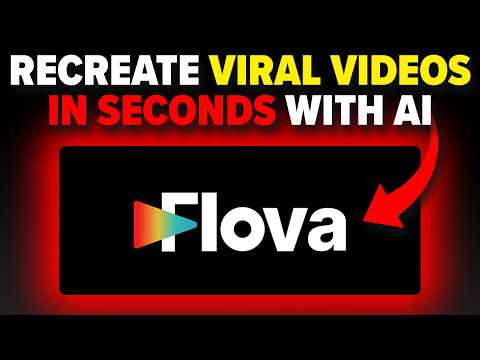 How to Recreate Viral Videos With AI In Minutes! (Flova Tutorial)