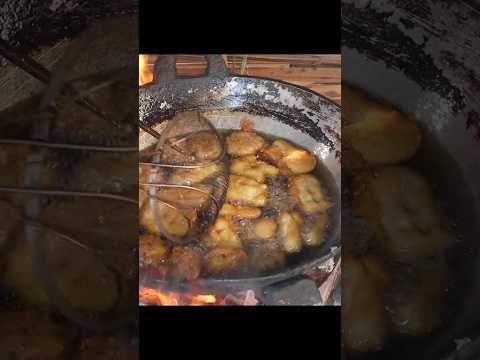 Who Said Gourd Should Be Fried?! Deep Fried in engine Oil 😱