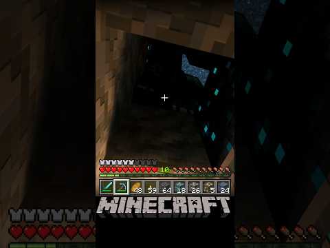 【マイクラ】死ぬかと思った！！ #マイクラ #ウォーデン  #ショート #ネタ
