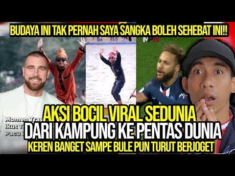 Aksi BOCAH Pemandu Pacu Jalur Bikin GEGAR Dunia Media Sosial🇲🇾 REACTION