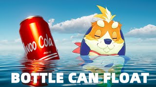 【癒されたい】多忙で疲れたので川に流されてみる【BOTTLE CAN FLOAT】