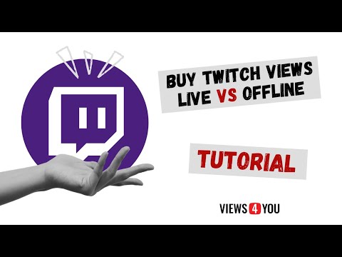 Buy Twitch Views - Packages of Views4You