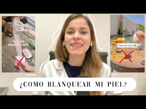 CÓMO BLANQUEAR TU PIEL | Dermatóloga explica