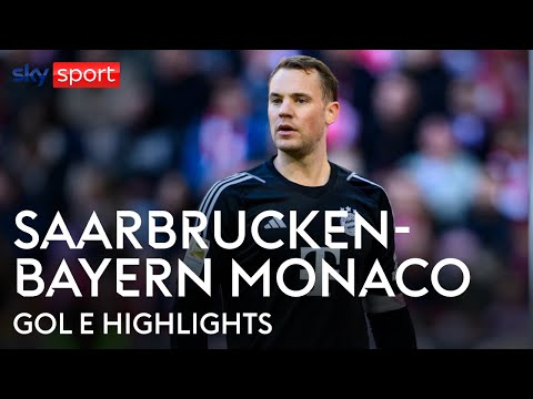 Coppa di Germania, Saarbrucken-Bayern 2-1: highlights