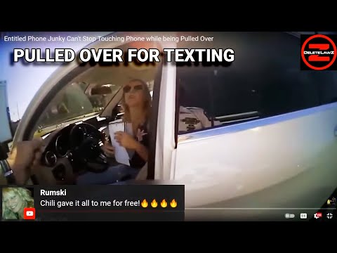 Pulled Over For Texting; Young Woman Takes it to the JBTP; PUT IT IN THE COMMENTS: JBTP