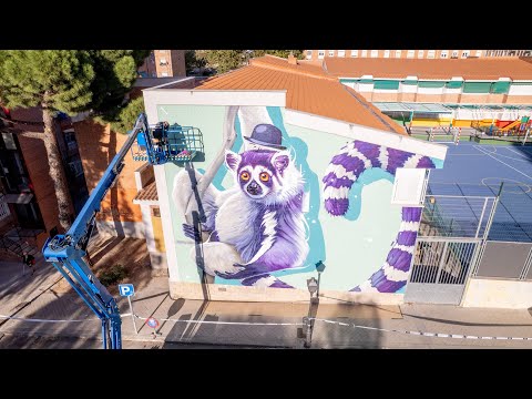 Kalouf’s Final Wall in Madrid — Ring-Tailed Lemur