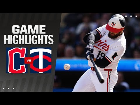 Guardians vs. Twins Game Highlights (4/4/24) | MLB Highlights video clip