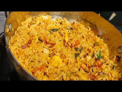 Egg Fried Rice 😋😋 || Minifoodmahal || korean street food