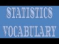 Understanding Data Set Concepts