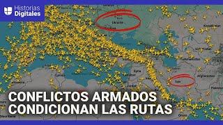 ¿Cómo los pilotos y las aerolíneas protegen a los pasajeros de los conflictos armados?