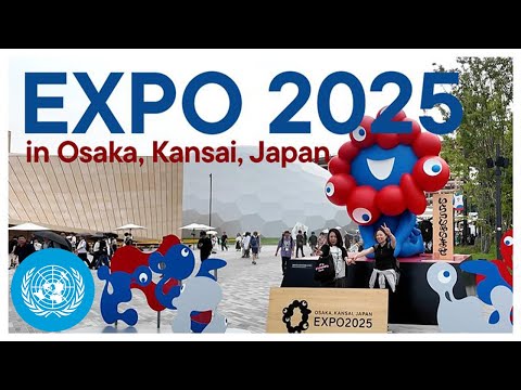 YouTube video thumbnail: Expo 2025, Osaka, Kansai, Japan