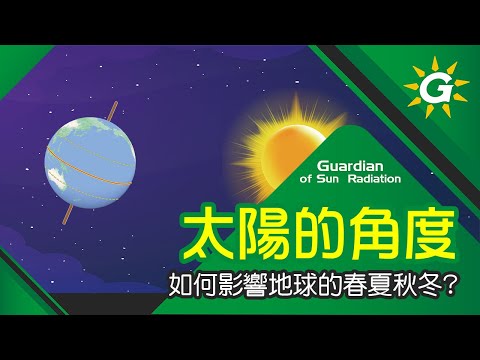 原來四季變化只差在一點點角度？地軸傾斜讓氣候更多元!【台灣節能膜】#G34 - YouTube