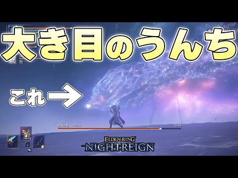 満を持して登場した『常夜マリス』が割と大き目のしっかりしたうんち！【ELDENRING NIGHTREIGN実況】