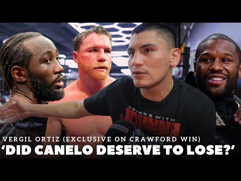‘DID THE RIGHT MAN WIN?’ Vergil Ortiz SPEAKS ON CRAWFORD WIN OVER CANELO | MAYWEATHER | EDDIE HEARN