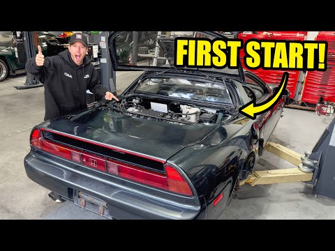Reviving the Acura NSX: Engine Reinstallation, Front End Upgrades, and Interior Makeover