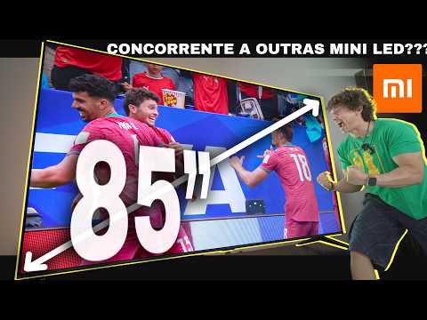 Xiaomi 85" QD-Mini LED (2026): A Melhor TV Gigante Custo-Benefício?