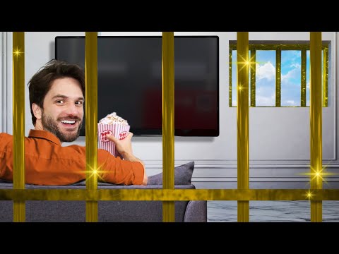 FIQUEI RICO NA PRISÃO E MONTEI A CELA MAIS LUXUOSA!