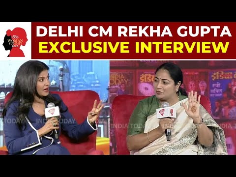 She's The Boss: Delhi CM Rekha Gupta Exclusive Interview at India Today's Woman Summit