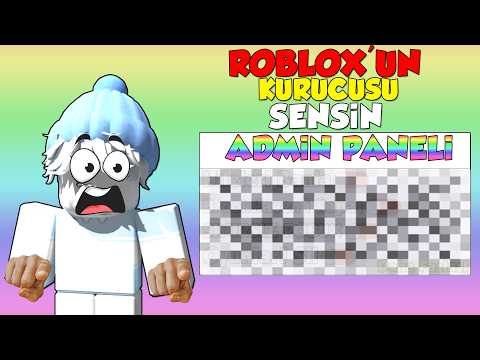 Roblox'un Kurucusu Sen Olsaydın 😯 | Roblox Türkçe