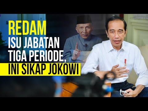 Jabatan Presiden Tiga Periode, Ini Komentar Jokowi