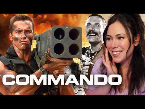 WHAT IS THIS MOVIE LOL?! | First Time Watching Commando (1985) MOVIE REACTION