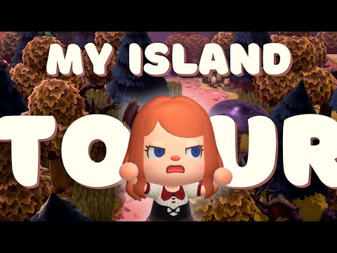 MY WITCHY ISLAND TOUR!! Nightshade Tour in ACNH