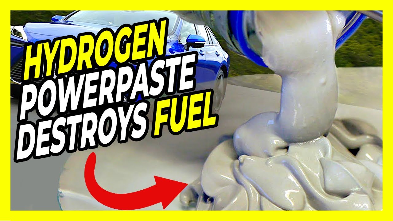The Hydrogen Powerpaste that’s coming to overtake all FUELS!